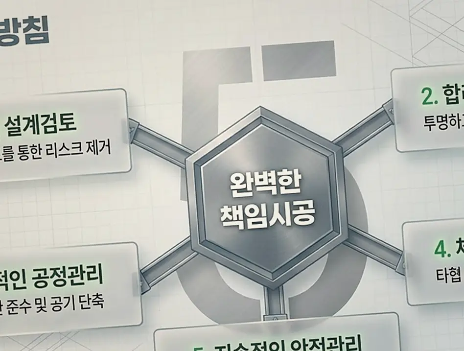 수원 외벽 단열 공사 진행 모습 1